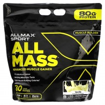 AllMax Sport, AllMass Gainer, гейнер, ваніль