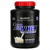 AllMax, AllWhey Classic (2.27 кг), концентрат + ізолят сироватки, ваніль