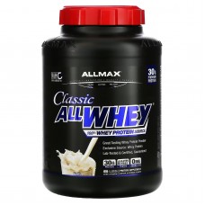 AllMax, AllWhey Classic (2.27 кг), концентрат + ізолят сироватки, ваніль
