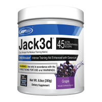 USP Labs, Jack 3d Pre - Workout 250г (45 порц.), предтреник, виноград