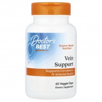 Doctors Best, Vein Support (60 капс.), для вен, от варикоза