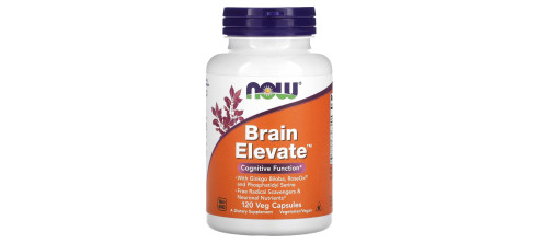 Now Foods, Brain Elevate (120 капс.), для роботи мозку та нервової системи