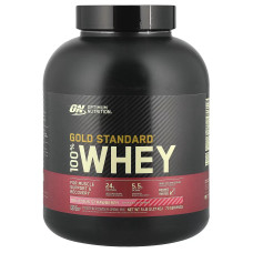 Optimum Nutrition, 100% Whey Gold Standart (USA), 2.27кг, полуниця