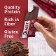 Quest Nutrition, QuestBar (60г), протеїнові батончики 4шт., шоколадне брауні