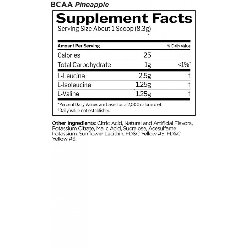 Rule 1, R1 BCAA (60 порц), амінокислоти, ананас Rule 1, R1 BCAA (60 порц), амінокислоти, ананас