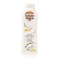 Tulipan Negro, Coco Pure White Shower Gel Нежный кокос (650 мл), гель для душа
