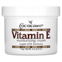 Cococare, Vitamin E Moisturizing Cream (110г), увлажняющий крем с витамином Е 