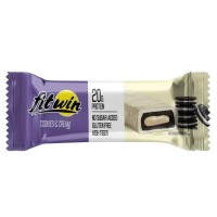 FitWin, Protein Bar Cookies & Cream (60г), протеїновий батончик, 1 шт. Печиво-крем