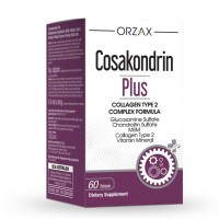 Orzax, Сosakondrin PLUS (60 таб.), глюкозамін для суглобів