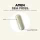Codeage, Amen Sea Moss, (90 капсул), морской мох с витамином C алоэ вера и черный перец