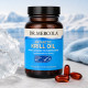 Dr. Mercola, Antarctic Krill Oil (60 капсул), масло криля, омега-3, фосфолипиды, астаксантин