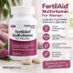 Fairhaven Health, FertilAid for women (90 капс.), женские витамины для фертильности