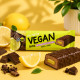 FitWin, Vegan Bar Choco & Lemon (60 г), протеїновий батончик без цукру, 1 шт. шоколад і лимон
