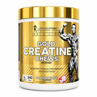 Kevin Levrone, Gold Creatine Chews (240 жув. таб.), креатин моногідрат