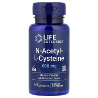 Life Extension, NAC (N-Acetyl Cysteine) 600 мг (60 капс.), N-ацетил-L цистеин