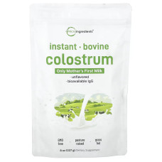 Micro Ingredients, Colostrum 1000 мг (227г), молозиво, колострум