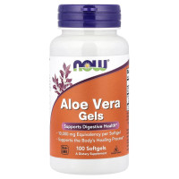 Now Foods, Aloe Vera (100 капс.), алоэ вера