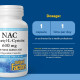 Natural Factors, NAC (N-Acetyl Cysteine) 600 мг (60 капс.), N-ацетил-L цистеїн