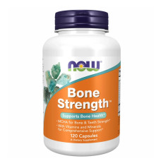 Now Foods, Bone Strength (120 капс.), комплекс кальция для костей, зубов и суставов