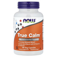 Now Foods, True Calm (90 капс.), підтримка нервової системи