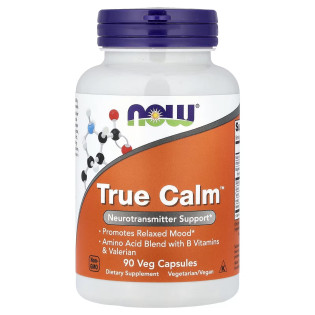 Now Foods, True Calm (90 капс.), комплекс від стресу