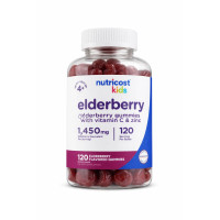 Nutricost, Kids Elderberry Gummies (120 жув.таб.), бузина для дітей