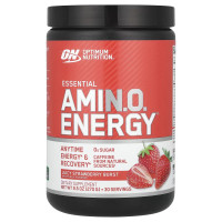 Optimum Nutrition, Essential Amino Energy (30 порц.), амінокислоти ВСАА полуниця