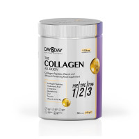 Orzax, Day2Day The Collagen All Body (300 г), колаген, вітаміни та мінерали, підтримка здоров'я суглобів та хрящів