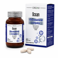 Orzax, Ocean Glucosamine Complex (60 таб.), глюкозамін-хондроітин-МСМ