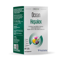 Orzax, Ocean Hepalex  (60 капсул), комплекс для печени, детокс
