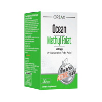 Orzax, Ocean Methly Folate 400 мкг (30 таблеток), метилфолат, метафолин B-9