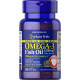 Puritan's Pride, Omega-3 1290 мг (60 міні-капсул), омега-3 для серця, мозку та зору