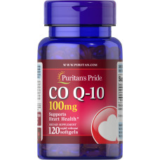 Puritan's Pride, Coenzyme Q10 100 мг (120 капс.), коензим