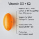 Sports Research, Vitamin D3+K2 (60 капс.), витамин Д3+К2