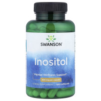 Swanson, Inositol 650 мг (100 капсул), інозитол