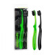 Megasmile, Black Whitening LOOP Toothbrush (2 шт.) зубна щітка