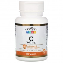 21st Century, Vitamin C-1000 (60 таб.), вітамін С-1000 