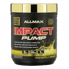 Allmax, Impact Pump (30 порц.), предтрен преміум, цитрулін 6 г / порція