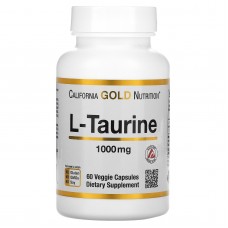 CGN, L-Taurine 1000 мг (60 капс.), таурін, L-таурін