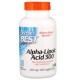 Doctors Best, альфа-ліпоєва кислота, 180 капс. х 300 мг, alpha-lipoic