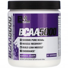 EVL Nutrition, BCAA 5000 (30 порц.), амінокислоти ВСАА 2:1:1
