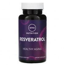 MRM, Resveratrol 100 мг (60 капс.), ресвератрол антиоксидант MRM, Resveratrol 100 мг (60 капс.), ресвератрол антиоксидант
