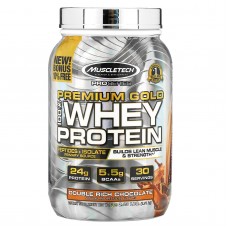 MuscleTech, 100% Whey Gold Protein (1.01 кг), ізолят + пептиди