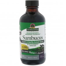Natures Answer, черная бузина (120 мл), sambucus для иммунитета