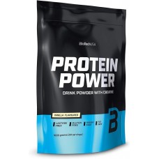 BioTech USA, Protein Power (1 кг), комплексний білок, ваніль