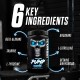 JNX Sports, Stim-Free Pump Pre-Workout (40 порцій), передтренувальний комплекс, персик-манго