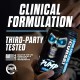 JNX Sports, Stim-Free Pump Pre-Workout (40 порцій), передтренувальний комплекс, персик-манго