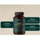 Mind Shi, Chaga Mushroom 1000 мг (60 капс.), гриб чага