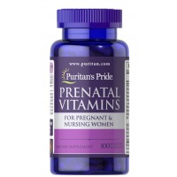 Puritans Pride, Prenatal Vitamins (100 капс.), женские витамины, для беременных 
