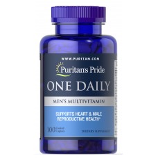 Puritans Pride, One Daily Mens Multivitamin (100 таб.), чоловічі вітаміни
